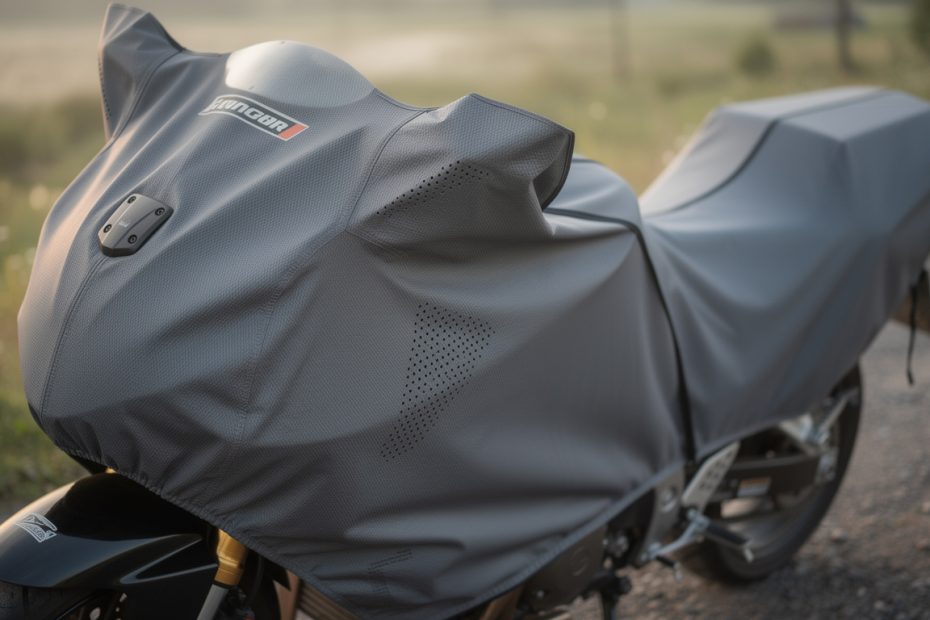 découvrez comment choisir une bâche moto adaptée pour éviter la formation de condensation et protéger efficacement votre véhicule contre l'humidité.