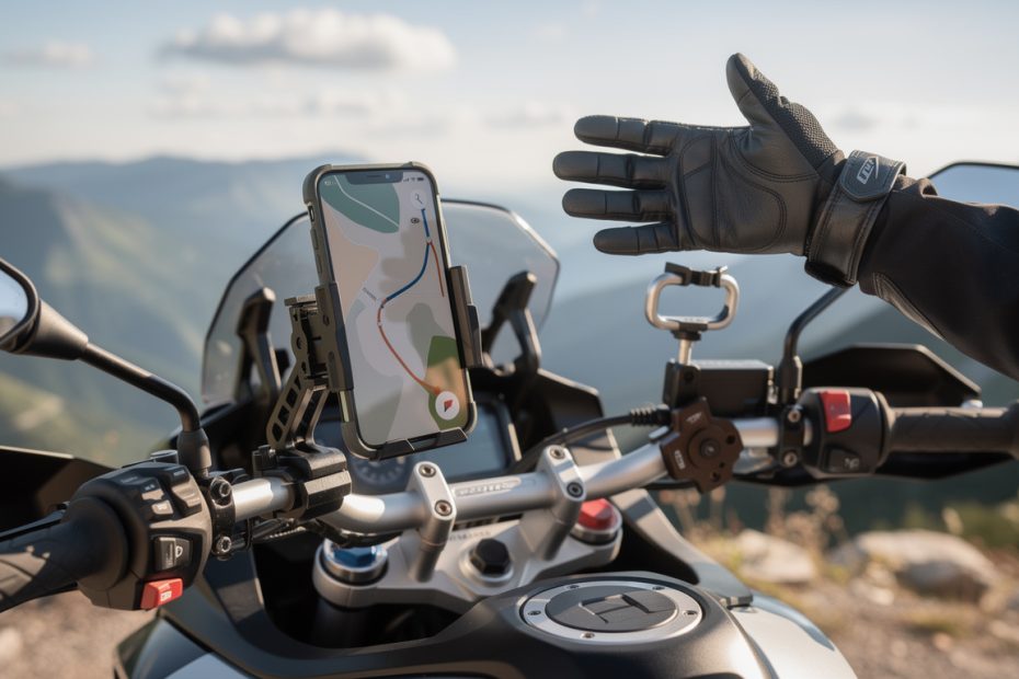 découvrez comment choisir un support de téléphone pour moto adapté à votre guidon, à vos trajets et aux vibrations, pour rouler en toute sécurité.