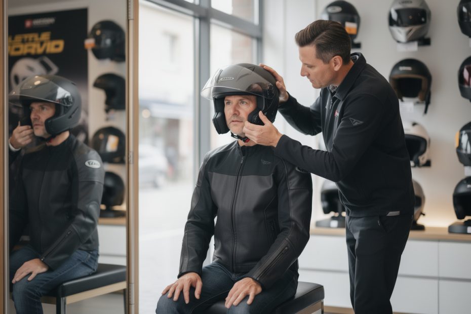 découvrez comment choisir un casque moto adapté à la forme de votre tête pour bénéficier d’un ajustement confortable, stable et sécurisé.